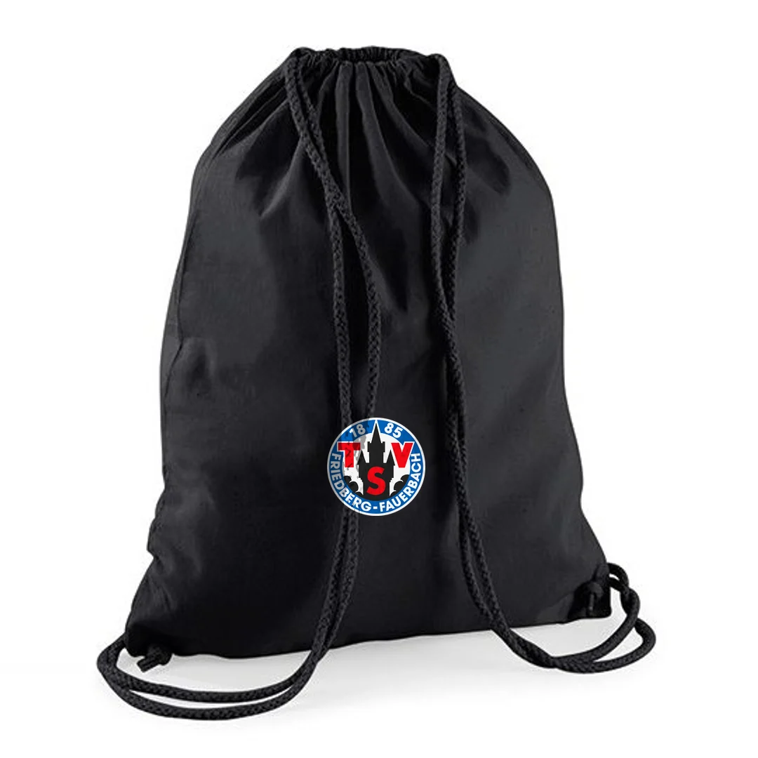 Westford Mill Cotton Gymsac – Black / Black