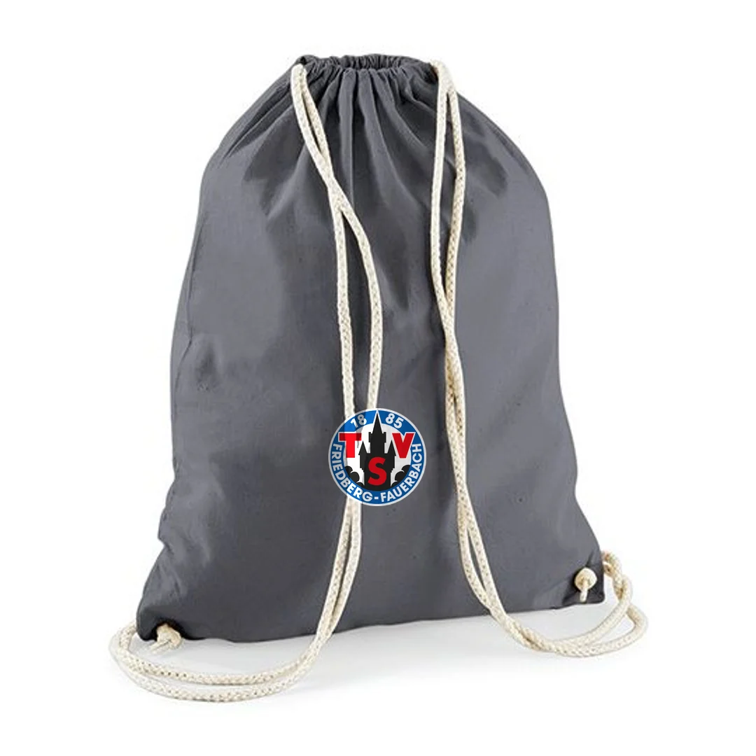 Westford Mill Cotton Gymsac – Graphite Grey