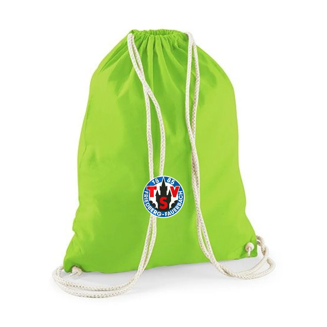 Westford Mill Cotton Gymsac – Lime Green
