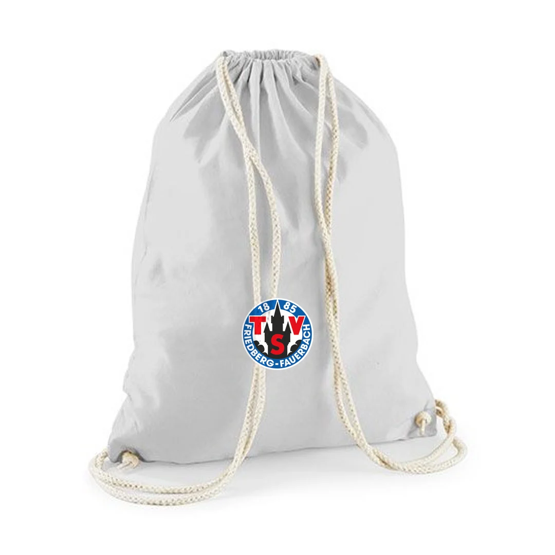 Westford Mill Cotton Gymsac – Light Grey